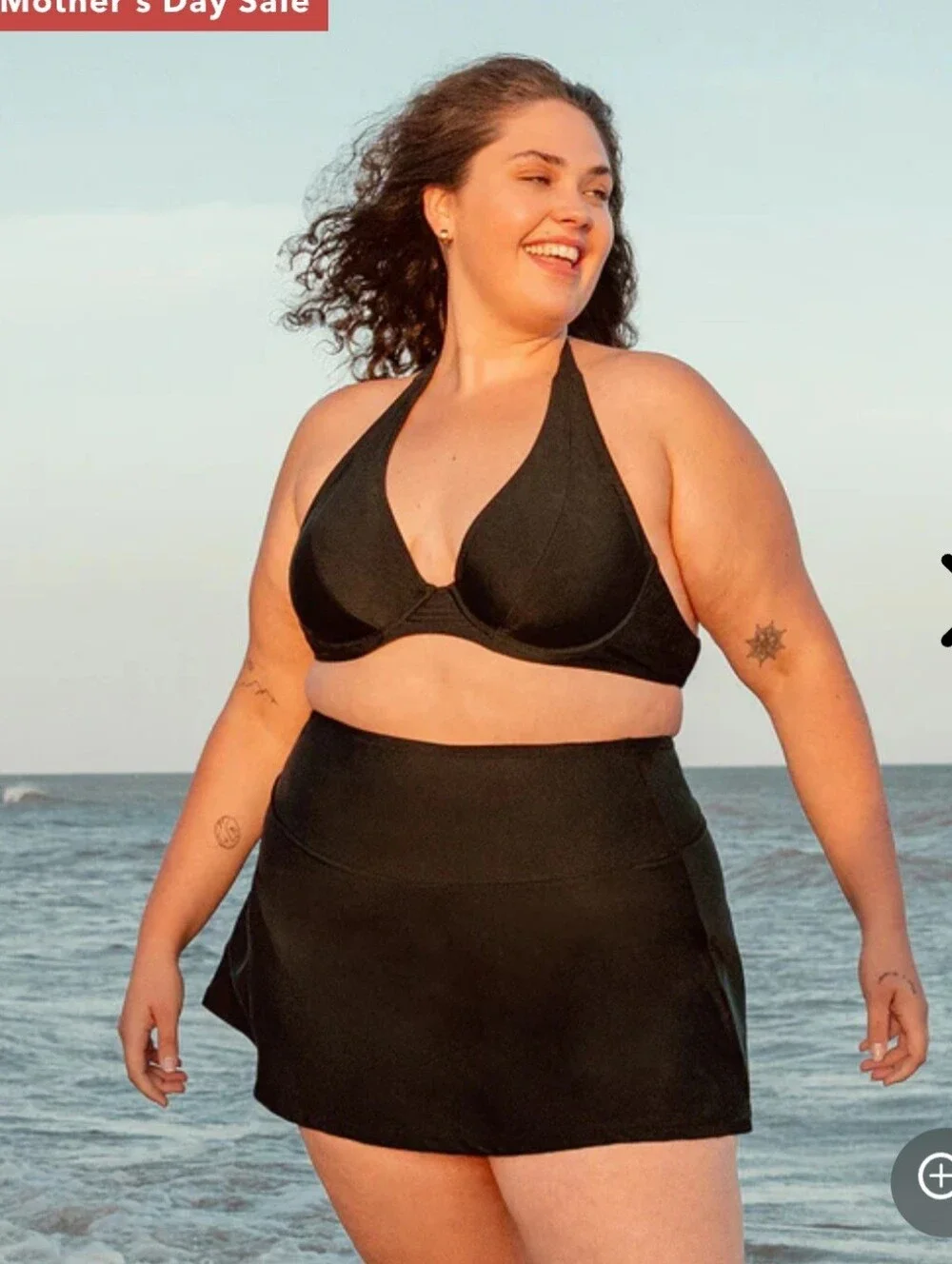 Shapermint Halter Bikini Swim Set w/ Skirt Bottom Plus Size NWT OR Wore Once - Picture 1 of 16